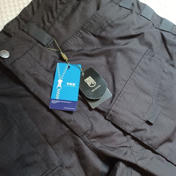 Free Soldier STORM Men's Ripstop Tactical Cargo Pants black NWT man men 42 waist - Picture 4 of 14